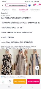 Baju Gamis Orina