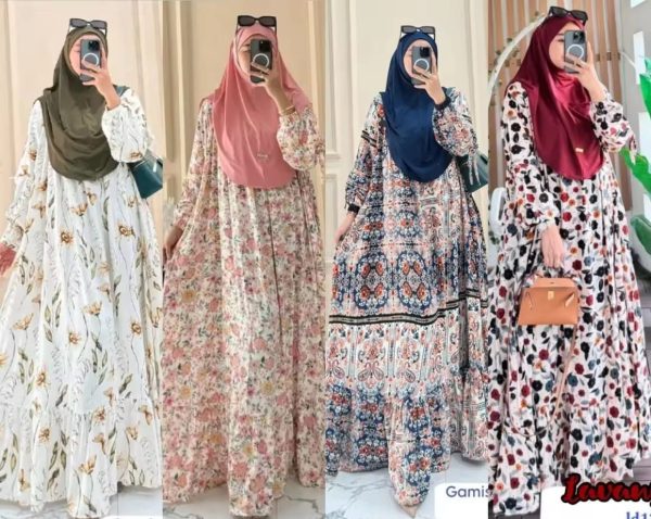 Gamis Rayon Lavanya